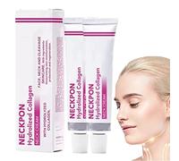 Spain NECKPON Hydrolized Collagen Neck Cream,Collagen Neck Firming Cream,Hydrolyzed Collagen for Delay Skin Ageing,Improve Natural Moisturizing, Smooth & Youthful Skin (2 Pcs)