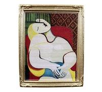 Spain Painter Picasso's Masterpiece Dream Refrigerator Magnet Travel Souvenir Fridge Decoration 3D Magnetic Sticker Craft Collection
