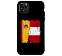 Spain Peru Half Flag Spanish Peruvian Heritage Jersey Case for iPhone 11 Pro Max