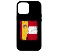Spain Peru Half Flag Spanish Peruvian Heritage Jersey Case for iPhone 12 Pro Max