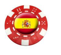 SPAIN POKER CHIP GOLF BALL MARKER