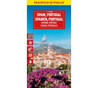 Spain & Portugal Marco Polo Map