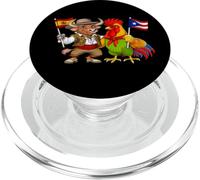 Spain Puerto Rico Flag Spanish Puerto Rican Roots PopSockets PopGrip for MagSafe