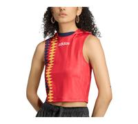 Spain Reconstructed Bringback Crop Top - female - Adidas - Tops - Red - L - Sport L