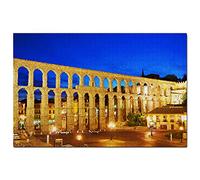 Spain Segovia aqueduct Jigsaw Puzzle 1000 Piece Game Artwork Travel Souvenir 38x26cm