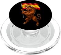 Spain Spanish Flag Bull | Proud Spaniard | Toro Español PopSockets PopGrip for MagSafe
