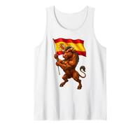 Spain Spanish Flag Bull | Proud Spaniard | Toro Español Tank Top