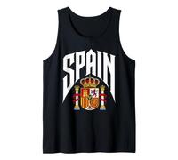 Spain - Spanish Flag Coat of Arms Tank Top