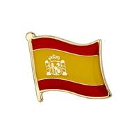 Spain Spanish Flag Metal Pin Badge