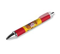 Spain Spanish Flag National Emblem Ballpoint Pen Retractable Roller 0.5mm Fine Pens Smooth Writing for Office 1 PCS AS PIC 3