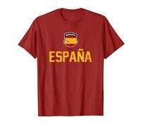 Spain Team España Fan Spanish Flag Retro T-Shirt