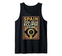 Spain Total Solar Eclipse 2026 August 12 Astronomy Guitar Tank Top