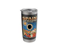 Spain Total Solar Eclipse 2026 August 12 Astronomy Lover Stainless Steel Insulated Tumbler