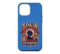 Spain Total Solar Eclipse 2026 August 12th Event Souvenir Case for iPhone 12 Pro Max