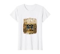 Spain Total Solar Eclipse 2026 Sky Watcher Astronomy Event Value Graphic T-Shirt, Women, White, L