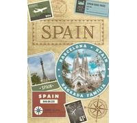 Spain Travel Book - Blank Lined Spain Travel Journal - Retro Travel Diary, the Perfect Travel Gift for your Spain holiday. Write Daily or Weekly in ... Great Spain Travel Journal study abroad gift!