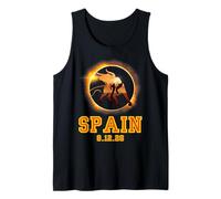 Spain Valencia Spana Totality Solar Eclipse August 12 2026 Tank Top