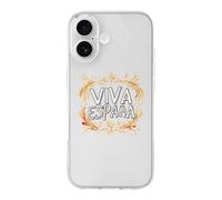 Spain Viva EspañA Compatible with iPhone 17/17 Air/17 Pro/17 Pro Max TPU Phone Case Slim Phone Protective Cover