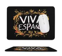 Spain Viva EspañA Mouse Pad Waterproof Ultra-Thin Non-Slip Rubber Base Square Mouse Mat Gaming Mousepad 7.9"x9.4"