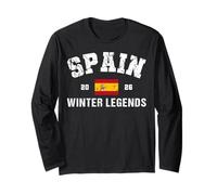 Spain Winter Legends 2026 Alpine Long Sleeve T-Shirt