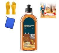 Spainho 5-in-1 Floor Cleaner & Polish, All Floors Cleaning fluid for Wood, Tile & Marble, Spainho Floor Cleaner Removes Stains & Stink, Natural, Non-Slip, Spray for Mops (1PC-A)