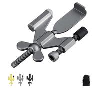 Spainho Portable Door Stoppers Security, Adjustable Doors Lock for Hotel Rooms, Compact Safety Device for Home Quick Setup, for Traveling Hotel Home(Gray)
