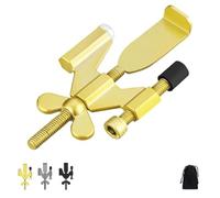 Spainho Portable Door Stoppers Security, Adjustable Doors Lock for Hotel Rooms, Compact Safety Device for Home Quick Setup, for Traveling Hotel Home(Gold)