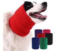 Spajoy Dog & Cat Calming Band Cat Anxiety Relief Cover,Double Layer Thickened Pet Ears Elastic Neck Band Noise Cancelling Ear Muffs for Anxiety Relief/Noise Protection,Grooming,Thunder,Fireworks