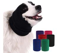 Spajoy Dog & Cat Calming Band Cat Anxiety Relief Cover,Double Layer Thickened Pet Ears Elastic Neck Band Noise Cancelling Ear Muffs for Anxiety Relief/Noise Protection,Grooming,Thunder,Fireworks