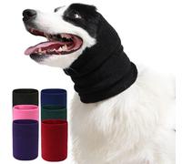 Spajoy Dog & Cat Calming Band Cat Anxiety Relief Cover,Double Layer Thickened Pet Ears Elastic Neck Band Noise Cancelling Ear Muffs for Anxiety Relief/Noise Protection,Grooming,Thunder,Fireworks