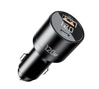 SPAKAMTZTK 120W Car Charger Type C QC4.0 USB Charging 100W PD3. Fit For Samsung For Xiaomi lighter