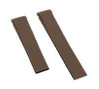 SPAKAMTZTK 22mm Style Rubber Watch Strap Waterproof Bracelet Watchband Compatible With TAG Compatible With HEUER Compatible With AQUARACER 300 WAY201B CALIBRE 5 Accessories Logo watch band(Brown strap