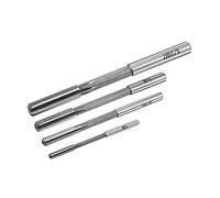 SPAKAMTZTK 4PCS Chuck Reamer H7 HSS 6 Straight Blade Machine Reamer 16/24/26/32mm Chuck Reamers High Speed Steel Rotating Power Tools Kits Reamer