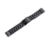 SPAKAMTZTK Quick Release Titanium Alloy Stainless Steel Band For Garmin For EPIX For Fenix 7 7X 6 6X Pro 5 5X Plus Bracelet Watchbands watch band(Black,For Garmin EPIX)