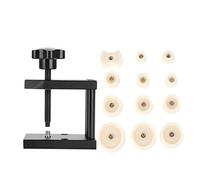 SPAKAMTZTK Watch Case Press Tool 12 Dies Rotary Watch Crystal Front Back Case Cover Screw Adjuster Closer Presser Watchmaker Repair Kit Repair Tool Kits