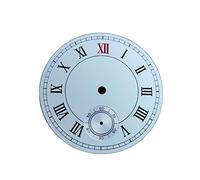 SPAKAMTZTK Watch Parts Watch Dial 39mm Rice White No Logo Rome Number The Second Hand Is At 6 O'clock G103 watch dial