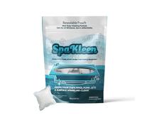 SpaKleen Jacuzzi Whirlpool Jetted Spa Bath Cleaner - 10 Cleaning Water Soluble Pods - Just Fill Tub and Drop One in - Fast Action Formula