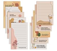 Spakon 10 Packs Funny Note Pads Office Novelty Memo Notepads, 30 Sheets Per Pad (Meaningful Style)