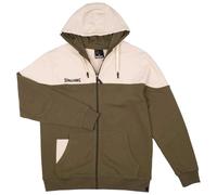 Sweatshirt zipped hooded Spalding Funk Vert 2XL