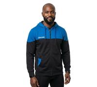Sweatshirt zipped hooded Spalding Funk Bleu 2XL
