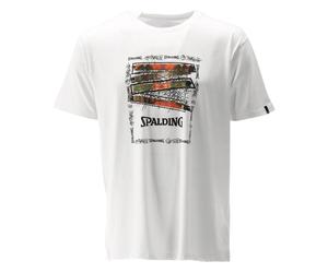 Spalding Logo Ss23 T-shirt White