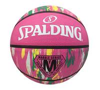 Spalding Marble Series Pink Sz6 Rubber Basketball