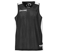 Spalding Men Essential Reversible Shirt - Black/White, 2X-Small