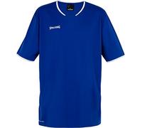 Spalding Men Move Shooting S/S Shirt - Royal/White, X-Large
