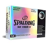 Spalding SD Tour X 12 Ball Pack - White