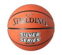 Spalding - Silver Series - Basketball ball - Size 7 - Basketball - Certified ball - Material Anti-slip - Excellent grip - Perfect for Indoor - Rubber ball