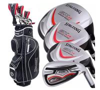 Spalding SX 35 Golf Set Mens Right Hand Graphite Spalding Black M