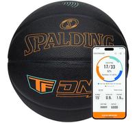 Spalding TF DNA Smart Basketball + 1 Yr App Subscription Bundle I iOS and Android Compatible I All Surface Material