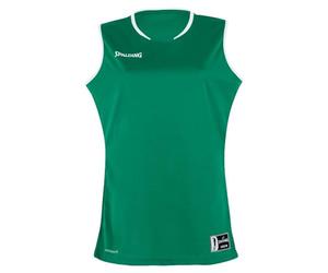 Spalding Women Move Tank Top - Lagune/White, X-Large