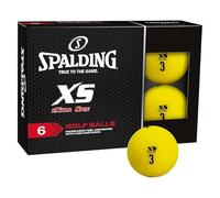Spalding XS Matt Yellow 6 Ball Pack